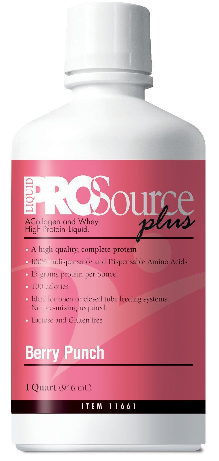 ProSource Plus™ Protein Supplement, Berry Punch Flavor, 32 oz. Bottle Ready to Use