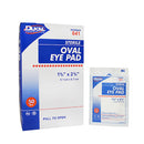 Dukal Sterile Cotton Eye Pad, 1-5/8 x 2-5/8 in., White, 50/BX