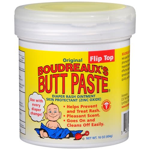 Boudreaux's Butt Paste® Diaper Rash Treatment 16 oz. Jar, 1/EA