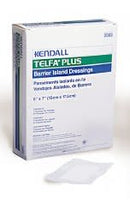 Telfa™ Plus Adhesive Dressing, 6 x 7 Inch, 25/BX