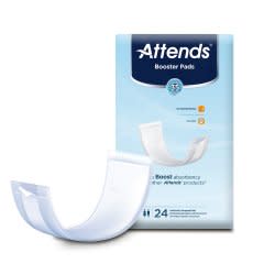 Attends® Unisex Disposable Incontinence Booster Pad, One Size Fits Most, Light Absorbency