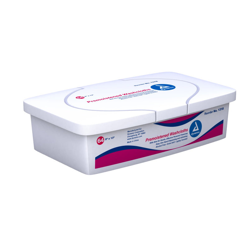 dynarex® Personal Wipe Tub, 64/PK