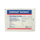 Cutimed® Sorbact® Sterile Wound Dressing Pad, 4 x 4 in., 40-pack, 1/EA