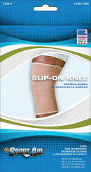 Sport-Aid™ Closed Knee Support, X-Large - 20½ to 24 Inch Knee Circumference, Beige, 1/EA