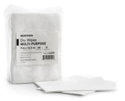 McKesson Task Wipe Medium Duty White NonSterile 9 X 12-1/2 Inch Disposable