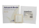 Advazorb Border® Silicone Foam Dressing, 4 x 4 Inch, 10/BX