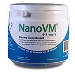 NanoVM® 4 - 8 Years Pediatric Oral Supplement, Unflavored, 275 Gram Can Powder