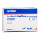 Coverlet® Rectangular Sterile Adhesive Strip, 1 x 3 in., Tan, 100/BX