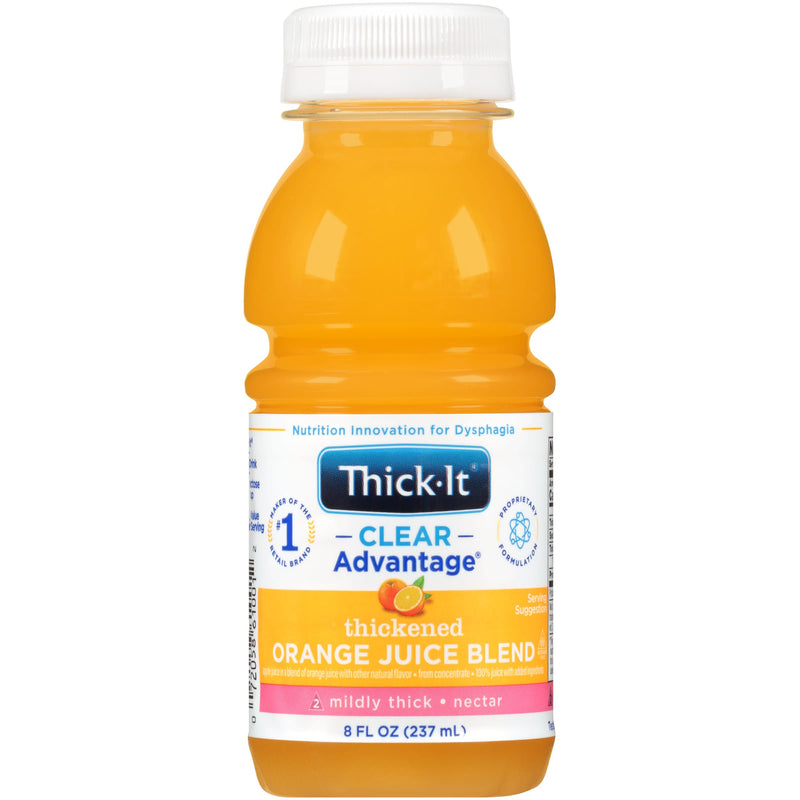 Thick-It® Clear Advantage® Ready to Use Thickened Beverage, 8 oz. Bottle, Orange