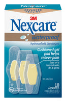 Nexcare™ Advanced Healing Waterproof Bandages, 10/PK