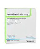 DermaFoam® Tracheostomy Foam Dressing, 3½ x 3½ Inch, 1/EA