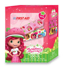 Stat Strip® Rectangular Sterile Adhesive Plastic Strip, 3/4 x 3 in., Strawberry Shortcake Kid Design, 100/BX
