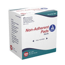 dynarex® Sterile Non-Adherent Absorbent Pad, 2 x 3 in., 1200/CS