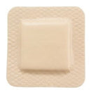 McKesson Lite Square Sterile Silicone Foam Dressing with Border, 3 x 3 Inch, Tan, 10/BX
