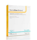DermaView II™ Island Transparent Film Dressing with Pad, 3½ x 4 Inch, 1/EA