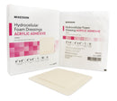 McKesson Square Sterile Adhesive Acrylic Foam Dressing with Border, 6 x 6 Inch, 10/BX