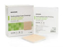 McKesson Square Sterile Adhesive Silicone Foam Dressing, 4 x 4 Inch, Tan, 1/EA